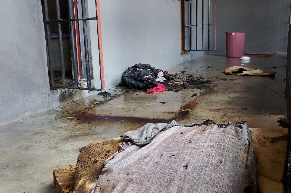 Princípio de incêndio é registrado no Presídio Juca do Anibal, em Arcos