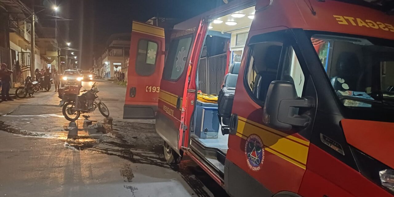 Colisão entre motocicletas deixa duas pessoas feridas em Formiga