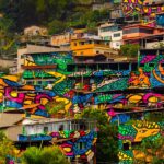 Maior macromural do Brasil entra em fase final em Nova Lima e transforma cem casas em “mosaico vivo”