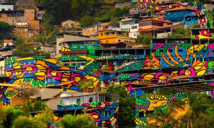Maior macromural do Brasil entra em fase final em Nova Lima e transforma cem casas em “mosaico vivo”