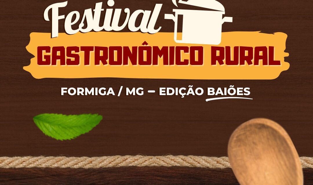 Edição Baiões do Festival Gastronômico acontece em Formiga no dia 25 de outubro