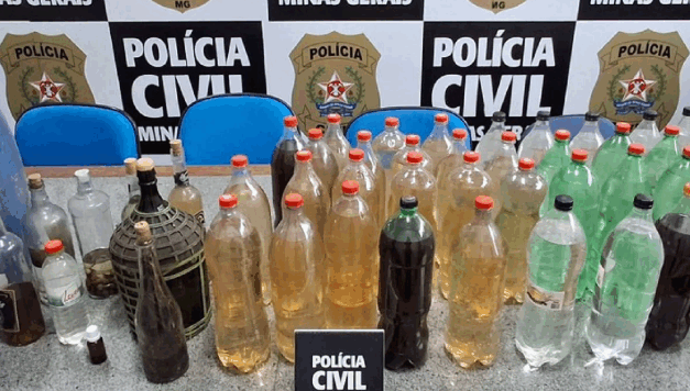 Operação Baco combate venda de bebidas falsificadas na região central de Minas Gerais