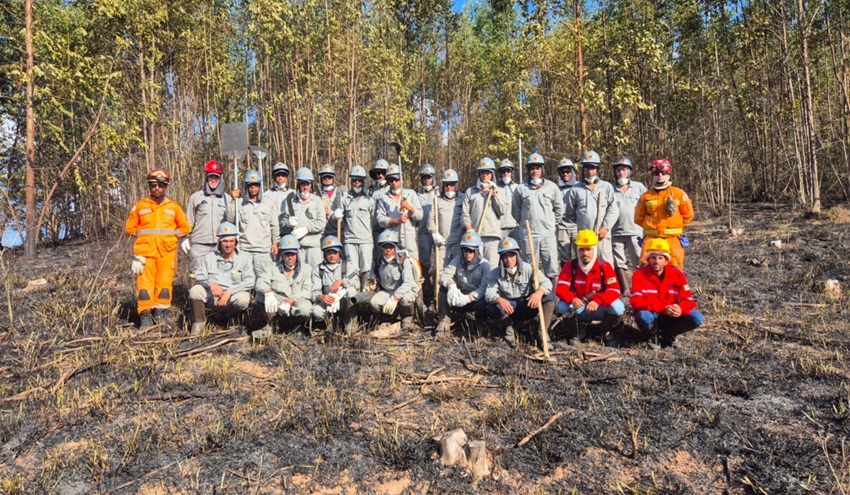 Corpo de Bombeiros de Formiga forma novos brigadistas de incêndio florestal em Itapecerica