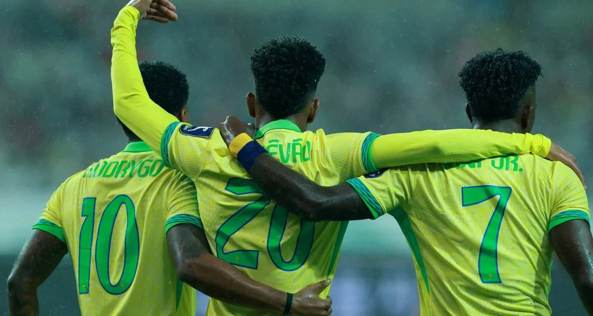 Brasil goleia Coreia do Sul por 5 a 0 em amistoso