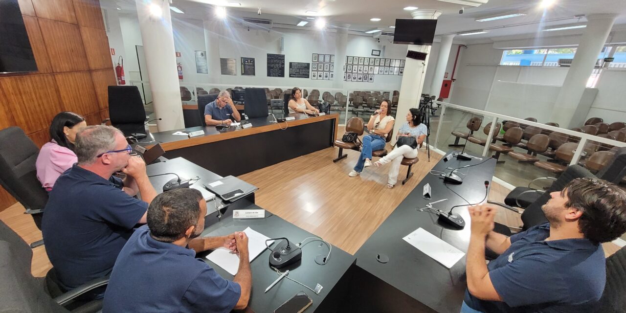 Profissionais da Escola Municipal Angelita Gomes Pereira são ouvidas em oitiva da Comissão Especial de Educação