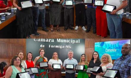 Câmara Municipal de Formiga realiza entrega da Comenda ‘’Nery Campos Nunes’’
