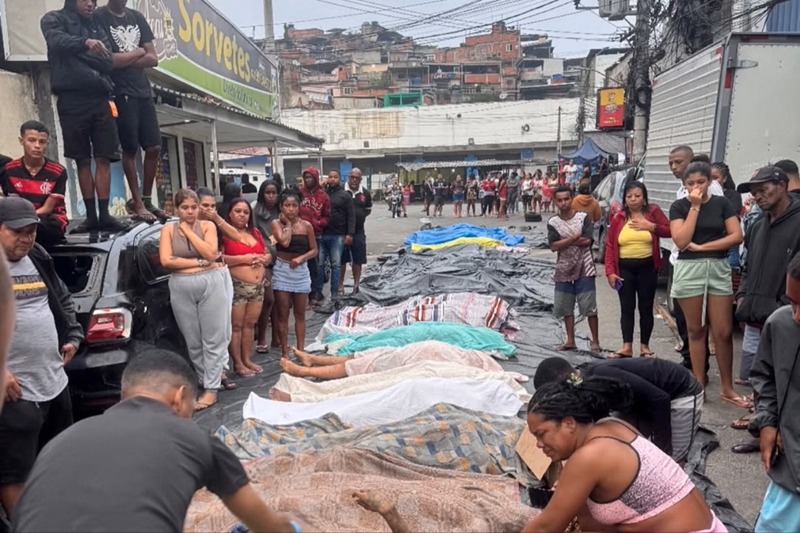 Operação Contenção no Rio deixa 132 vítimas entre civis e policiais