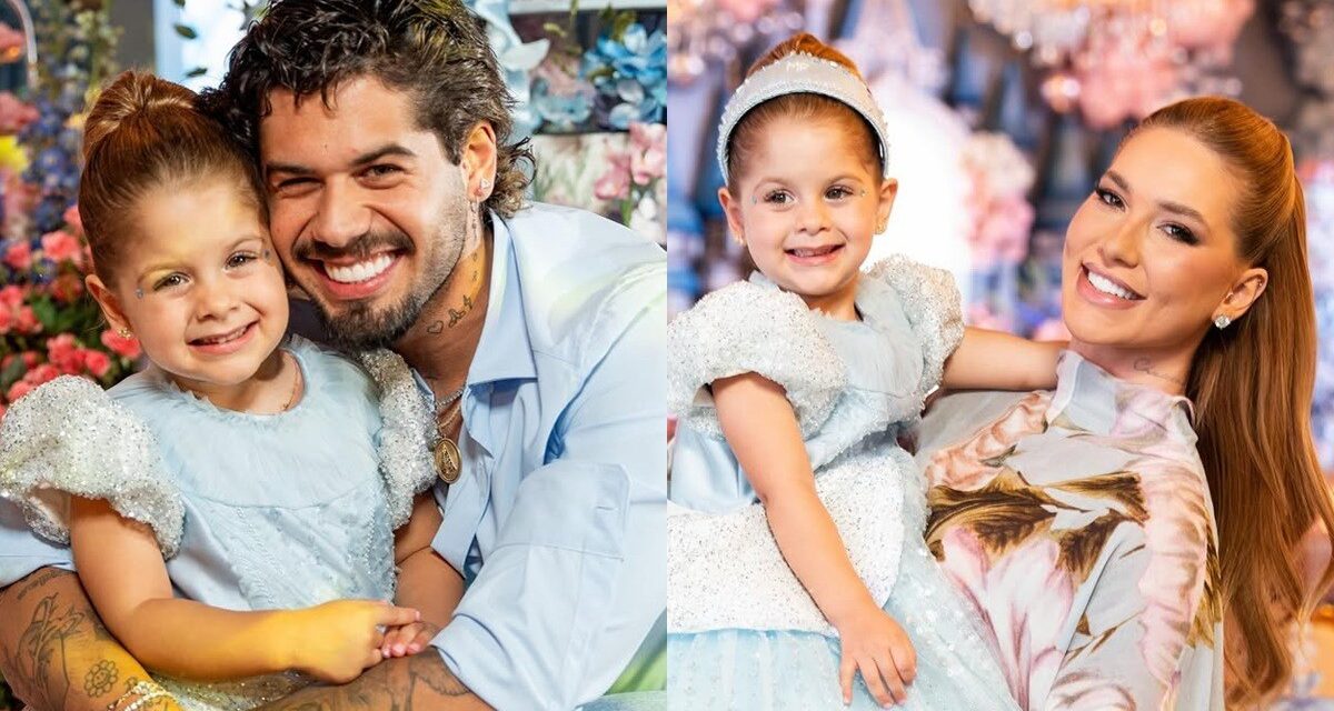 Festa de 3 anos de Maria Flor chama atenção pela ausência de familiares de Zé Felipe