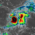 Furacão Melissa se torna a tempestade mais forte do mundo em 2025