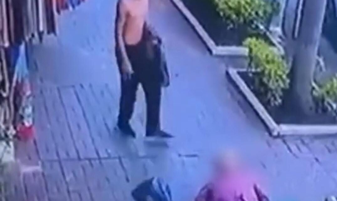 Idoso é agredido sem motivo por jovem e caso vai parar na delegacia