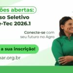 Senar abre inscrições para cursos técnicos  