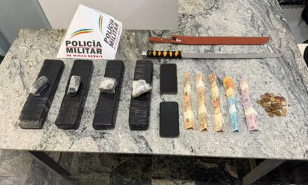 Polícia Militar prende traficante e apreende grande quantidade de drogas, em Itapecerica