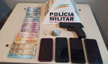 Polícia Militar prende casal por tráfico após denúncia anônima, em Formiga