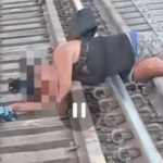 Mulher é flagrada inconsciente sobre trilhos na ponte de ferro da Charqueada, em Formiga