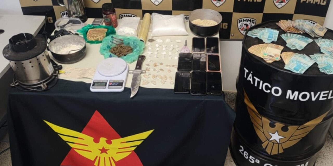 Mulher é presa suspeita de comandar esquema de tráfico de drogas em Patrocínio