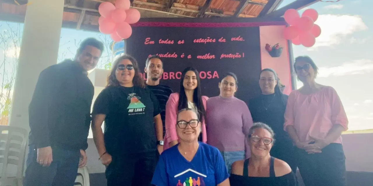 CRAS I realiza ação de conscientização sobre câncer de mama em Formiga