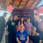 CRAS I realiza ação de conscientização sobre câncer de mama em Formiga