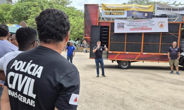Policiais civis de Minas adotam ‘estrita legalidade’ para pressionar Zema por recomposição salarial