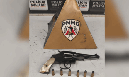 Motorista tenta escapar de blitz, mas é preso com arma de fogo em Divinópolis