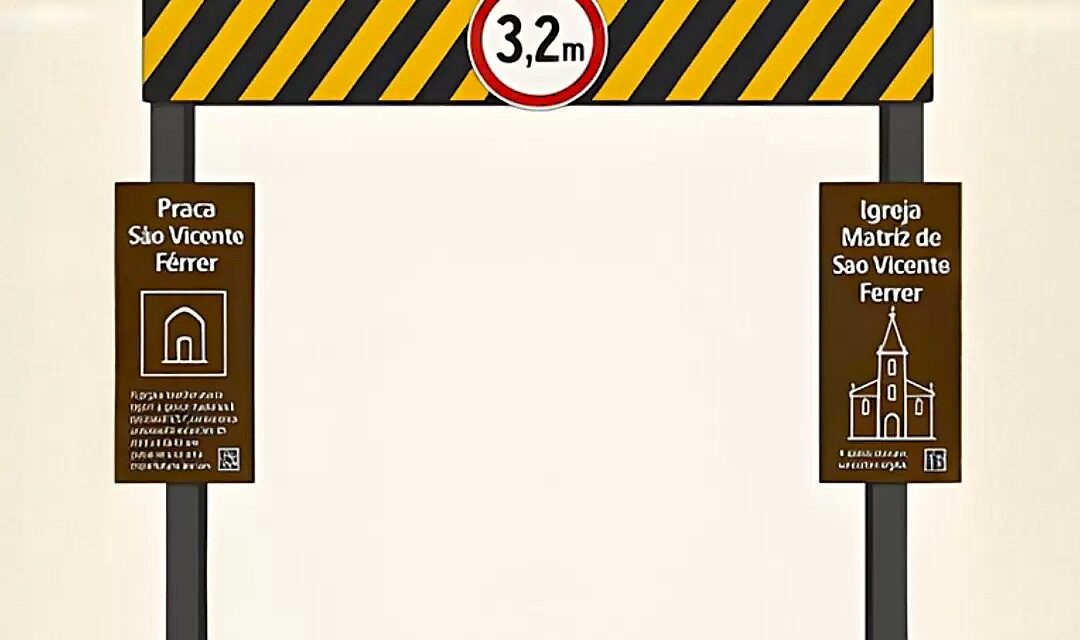 Prefeitura de Formiga instalará pórticos limitadores de altura para proteger entorno da Igreja Matriz