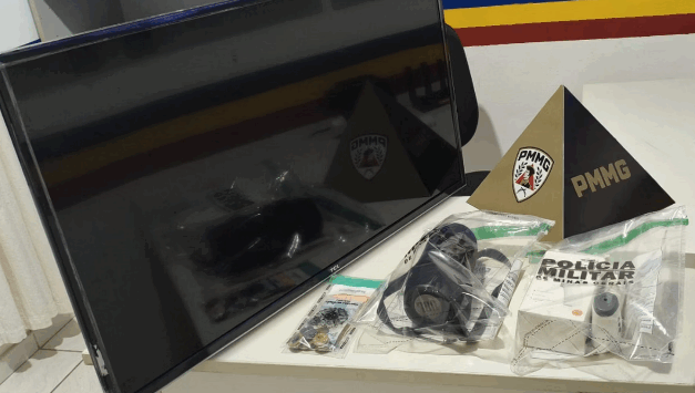 Polícia recupera objetos e detém dois suspeitos de furto em creche