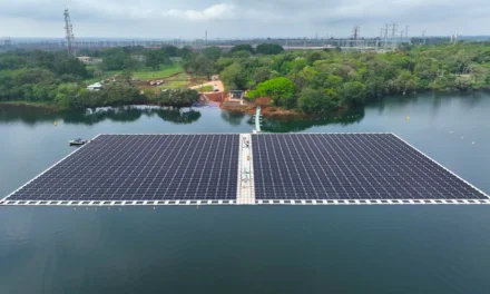 Itaipu conclui primeira fase de ilha solar flutuante e avança em projeto de energia limpa