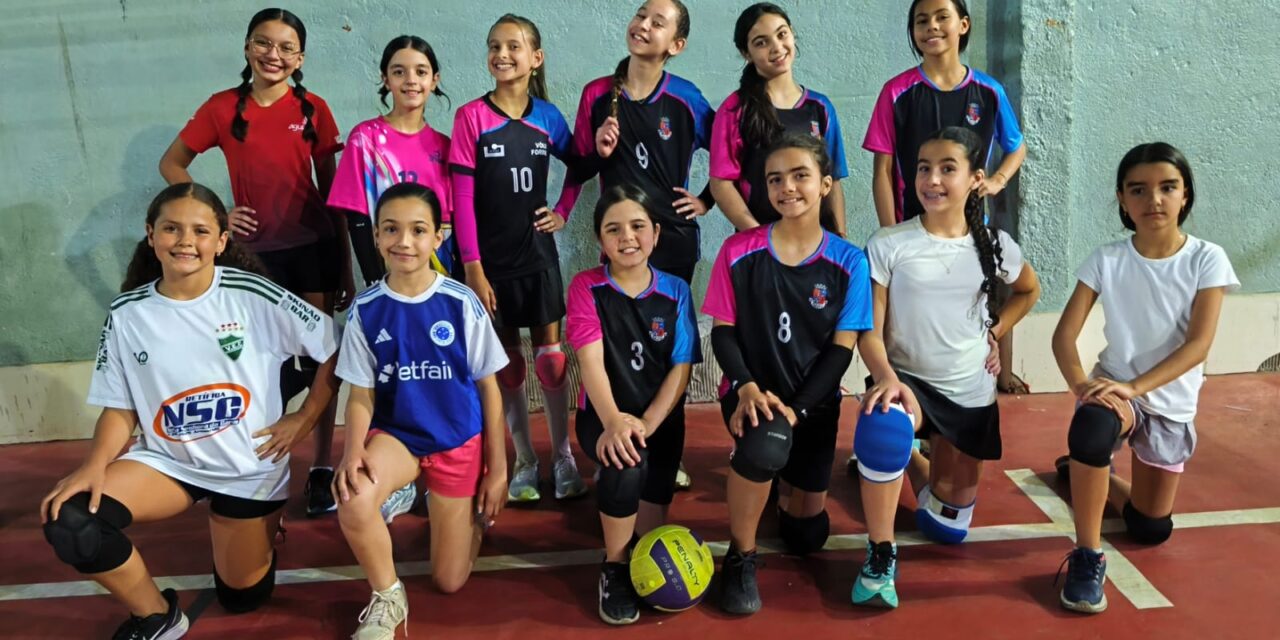 Equipe sub-11 do Vôlei Formiga disputa a ”Copa Estrela Oeste Clube” em Divinópolis