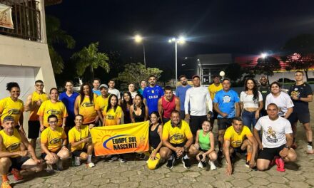 Equipe Sol Nascente conclui desafio de 5 km por 30 dias e celebra conquista na Praça da Rodoviária