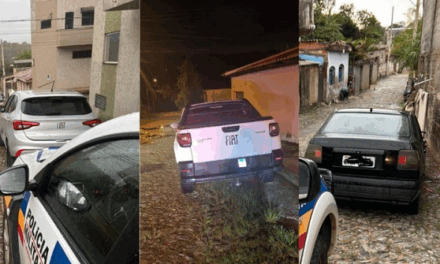 Operação da PM resulta na recuperação de três carros e apreensão de adolescente em Divinópolis