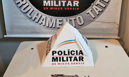 PMMG apreende arma de fogo e prende homem por porte ilegal em Formiga