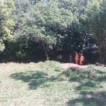 Bombeiros avaliam possível vestígio de desaparecido na zona rural de Pains