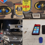 PM recupera Hilux furtada e prende dois suspeitos em Divinópolis