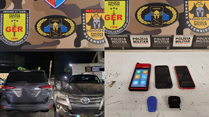 PM recupera Hilux furtada e prende dois suspeitos em Divinópolis