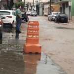 Chuva de granizo surpreende moradores de Piumhi nessa sexta-feira (31)