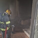 Incêndio em residência é controlado pelos bombeiros em Campo Belo