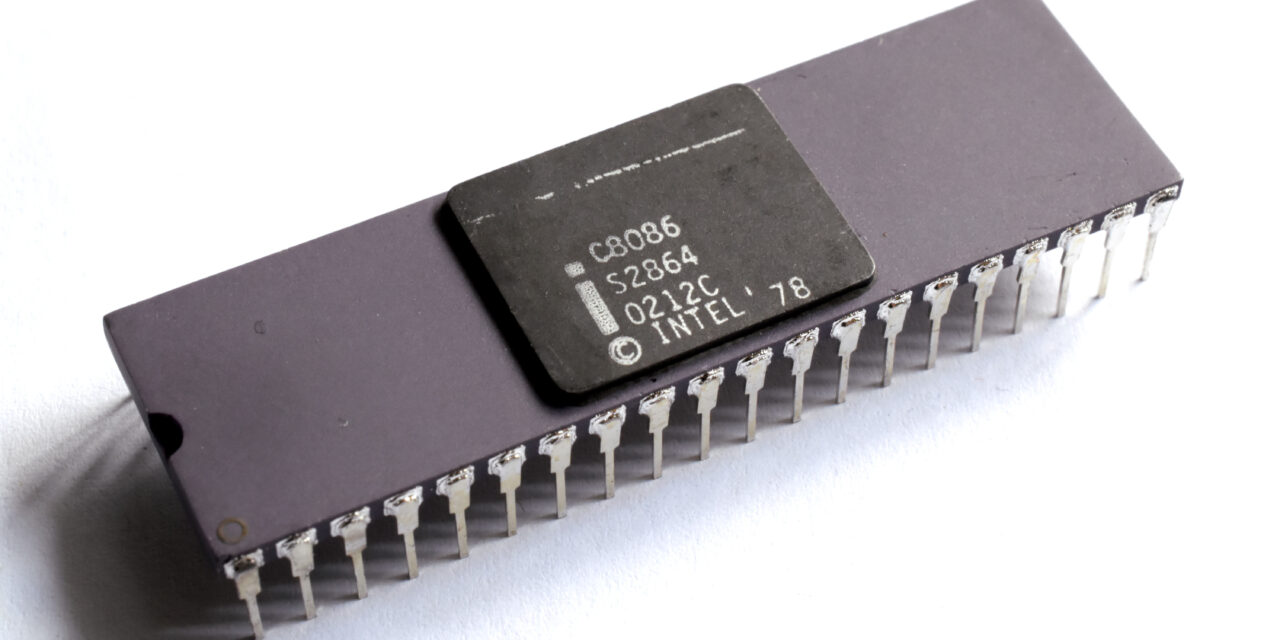 E por falar em eletrônica… O processador 8086: a arquitetura que moldou a computação moderna