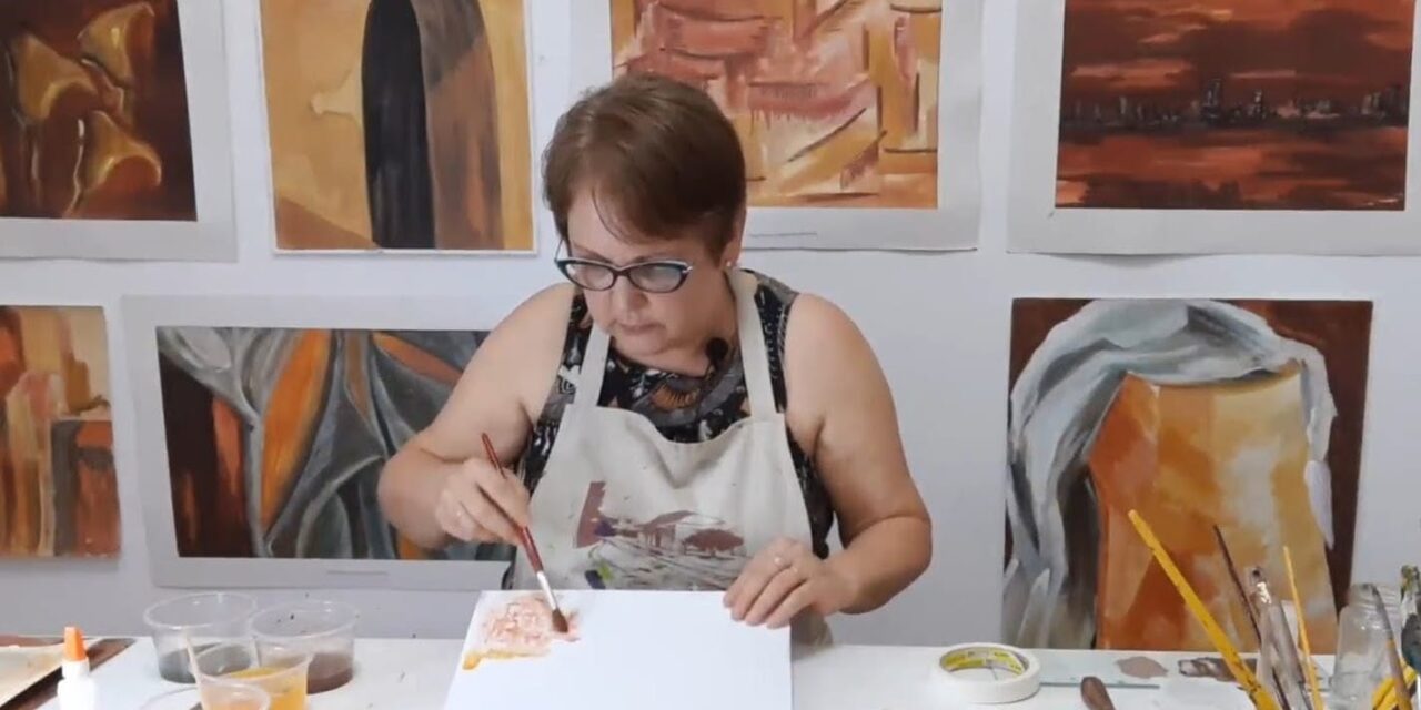 Artista formiguense é convidada a palestrar na UFU no Simpósio “Pintura em Debate”