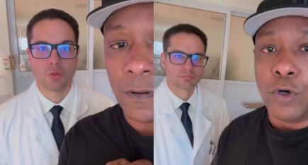 Cantor Márcio Victor recebe alta após cateterismo cardíaco em Salvador