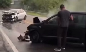 Policial salva motorista após acidente grave na MG-050, em Capitólio