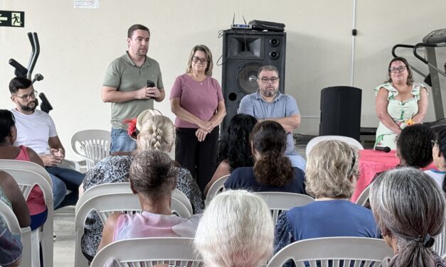 Representantes da Prefeitura e Direção do Núcleo Vida Saudável se reúnem com integrantes do programa para definir atividades de 2026