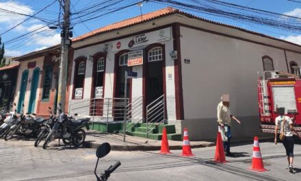 Incêndio em rede elétrica mobiliza Corpo de Bombeiros em Formiga