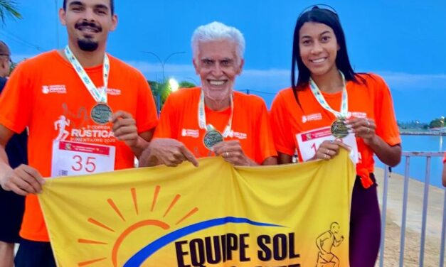 Atletas da Equipe Sol Nascente se destacam na 5ª Corrida Rústica de Pimenta