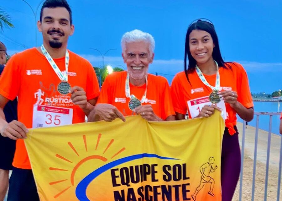 Atletas da Equipe Sol Nascente se destacam na 5ª Corrida Rústica de Pimenta