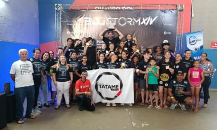 Tatame do Bem se consolida entre as melhores equipes de Minas no 14º BJJ Storm