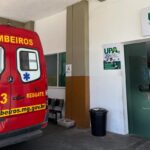 Motociclista é atendida pelo Corpo de Bombeiros após acidente próximo ao Gote