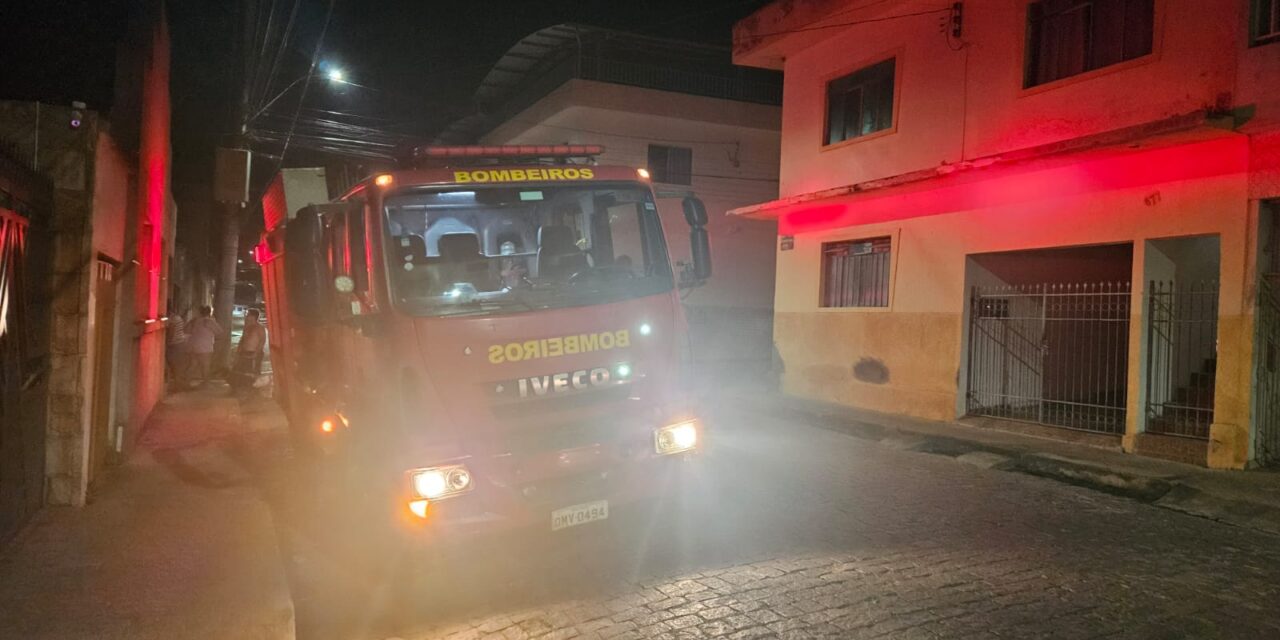 Bombeiros controlam vazamento de gás em residência no bairro Jardim Alvorada