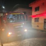 Bombeiros controlam vazamento de gás em residência no bairro Jardim Alvorada