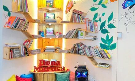 Formiga inaugura espaço de leitura na Creche Dona Maruca