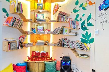 Formiga inaugura espaço de leitura na Creche Dona Maruca