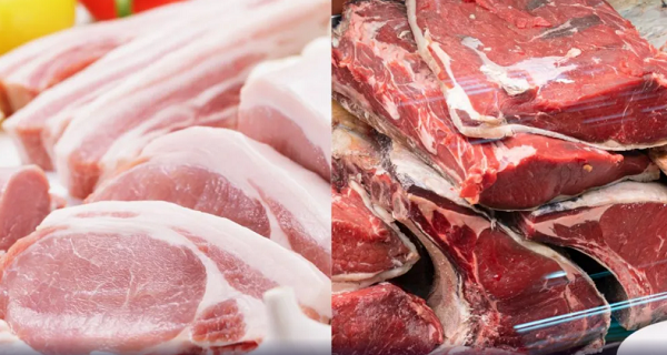 Diferença entre preços de carnes suína e bovina cresce e chega a R$ 9,47/kg em 2025